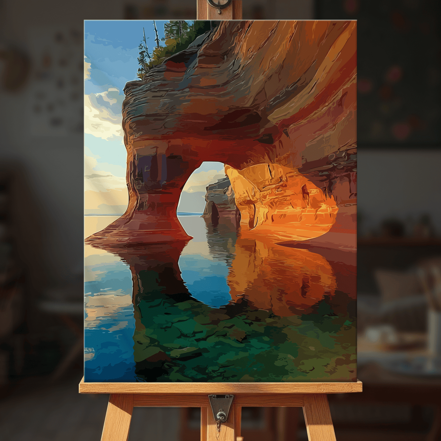 Paint by numbers - Cedar Valley - MyArt