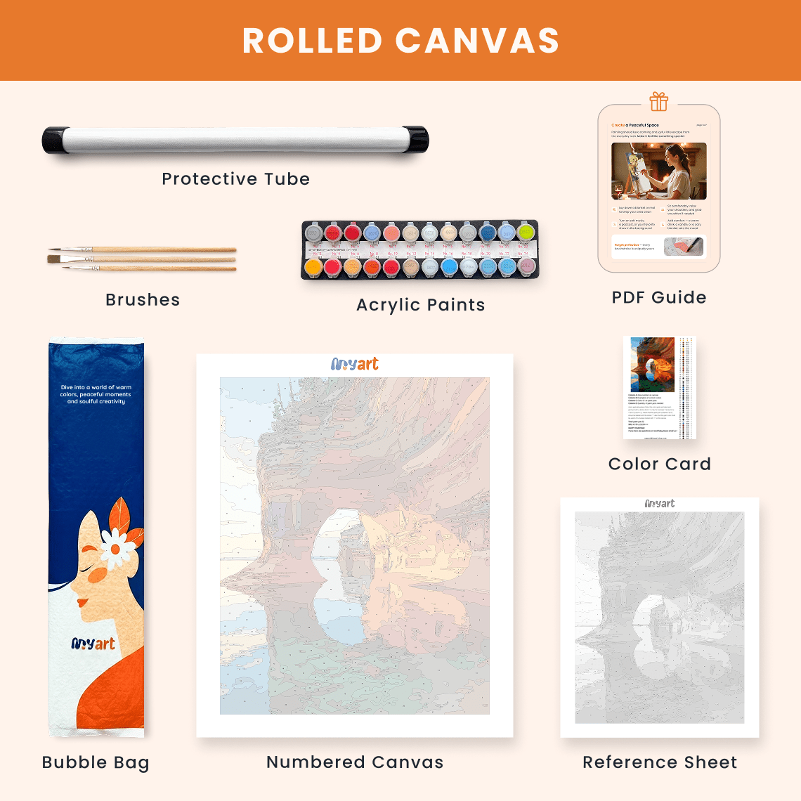 Paint by numbers - Cedar Valley - MyArt