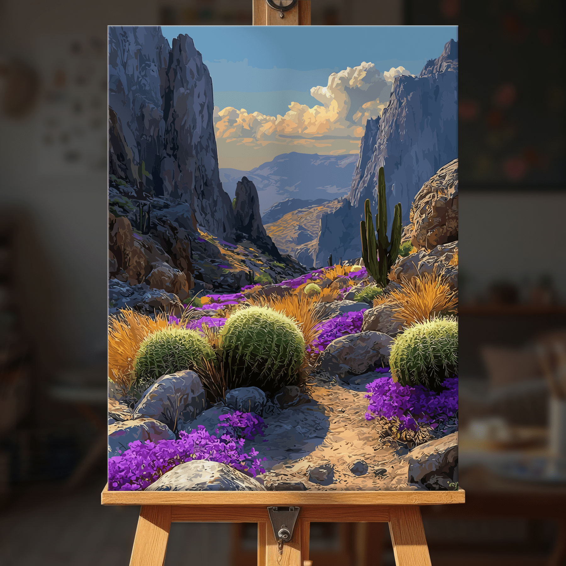 Paint by numbers - Cedar Vista - MyArt