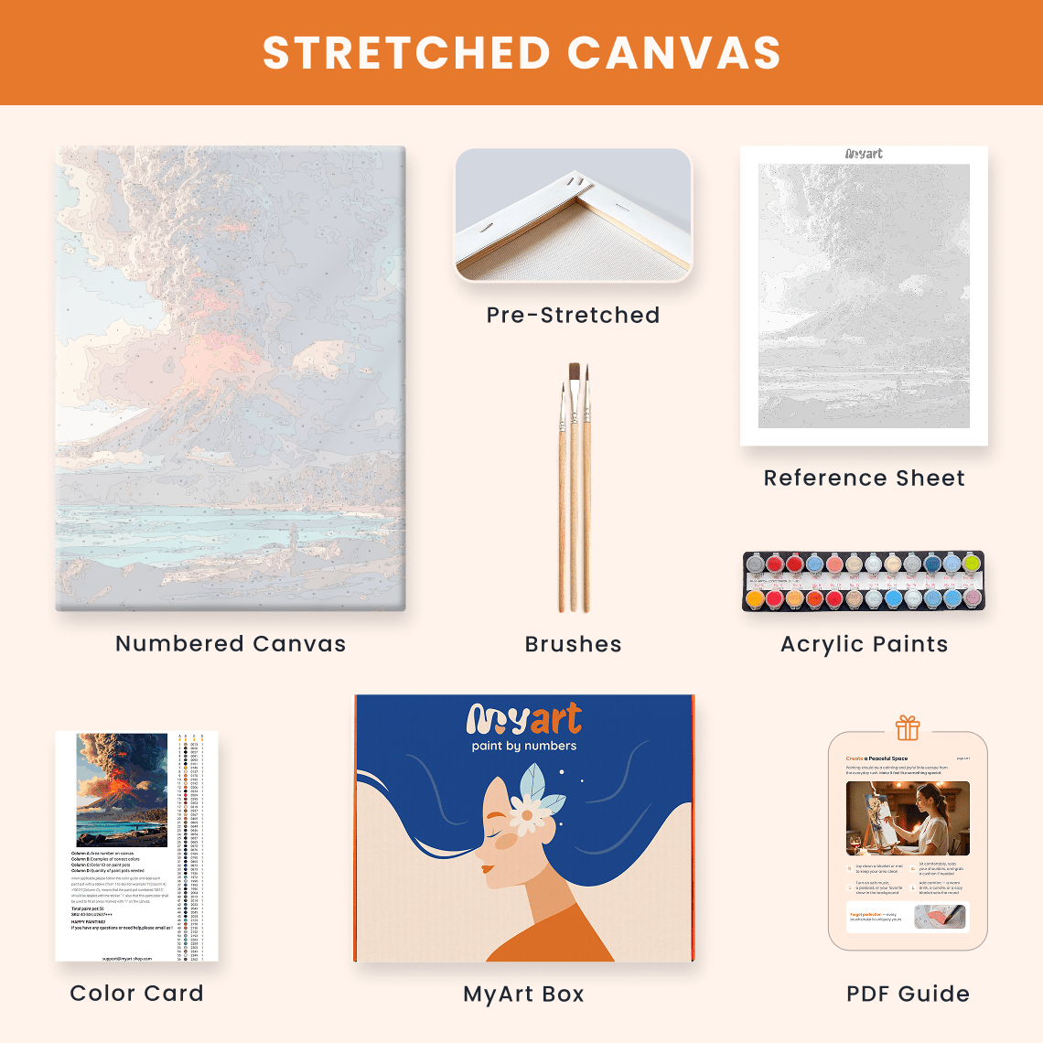 Paint by numbers - Cedar Whisper - MyArt