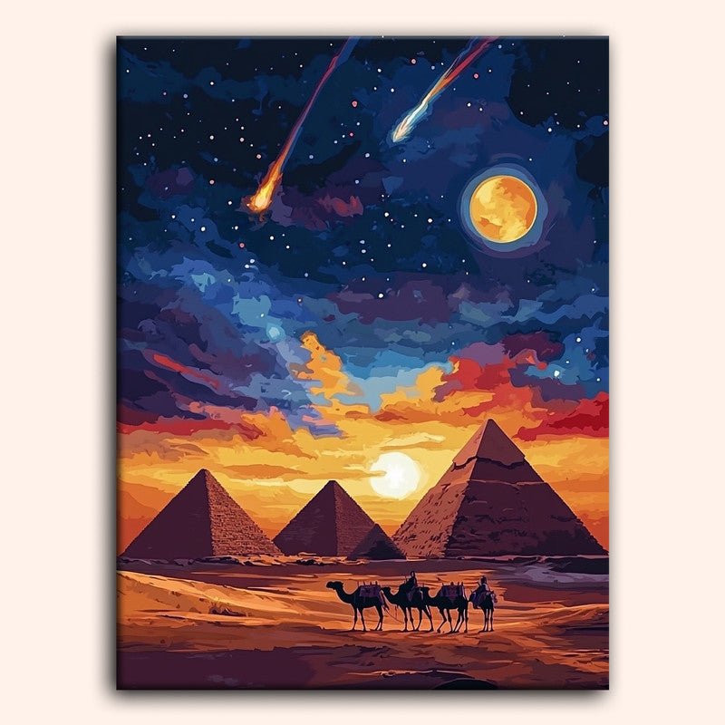 Paint by numbers - Celestial Caravans - MyArt