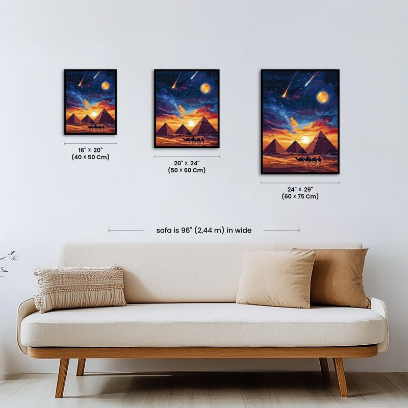 Paint by numbers - Celestial Caravans - MyArt