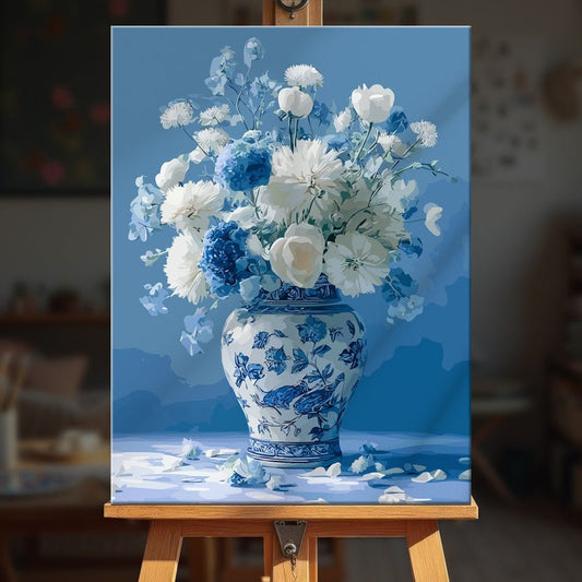 Paint by numbers - Celestial Petals - MyArt
