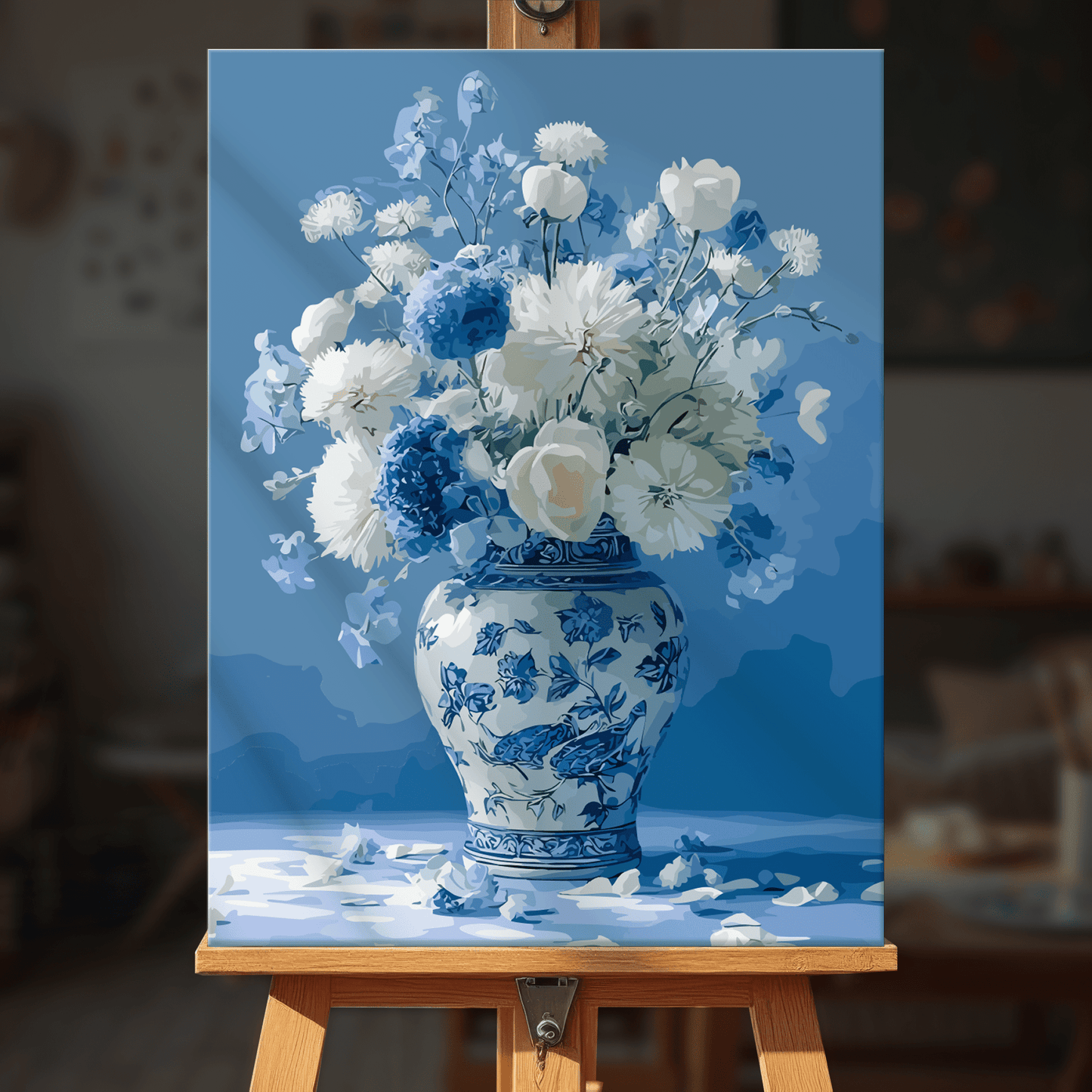 Paint by numbers - Celestial Petals - MyArt