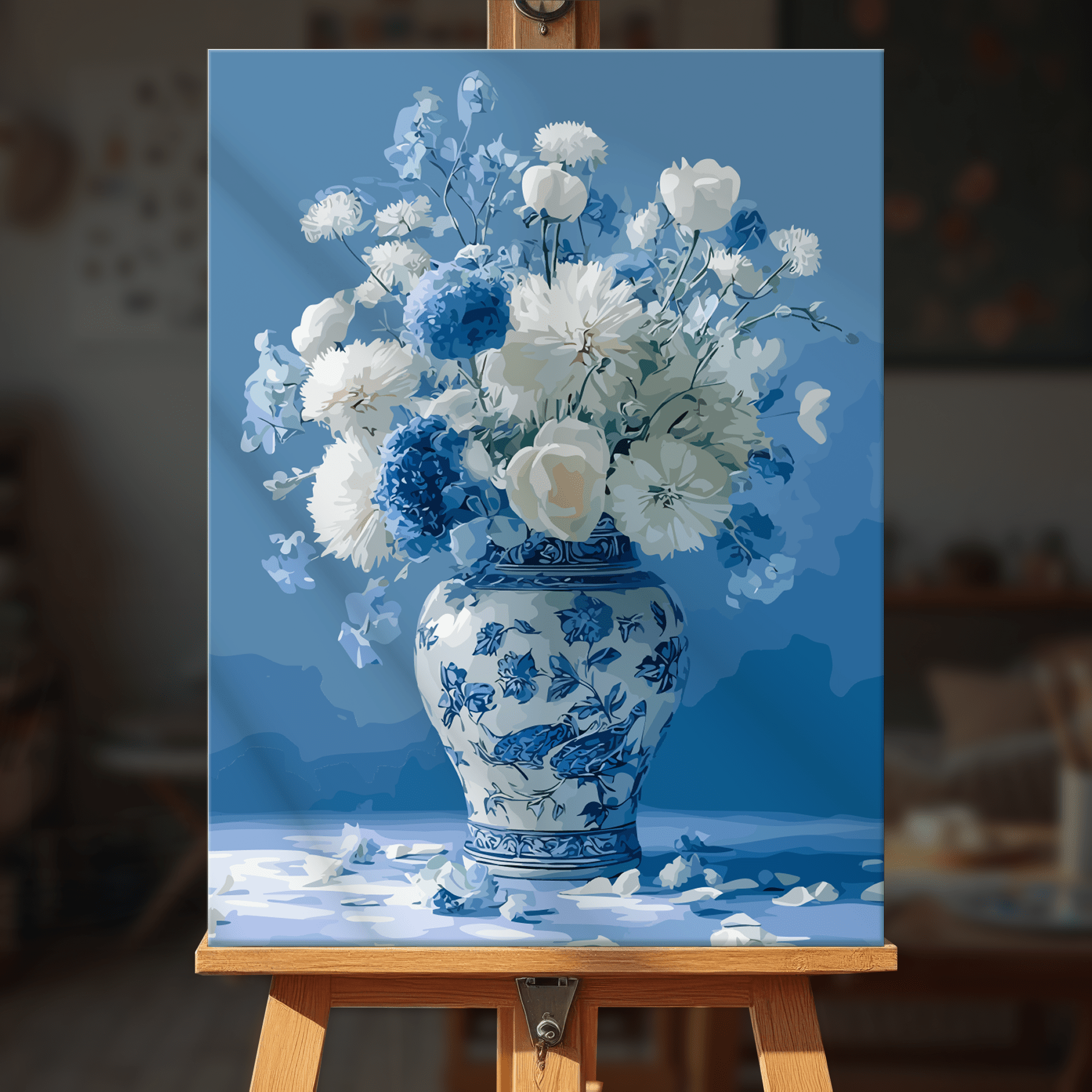 Paint by numbers - Celestial Petals - MyArt