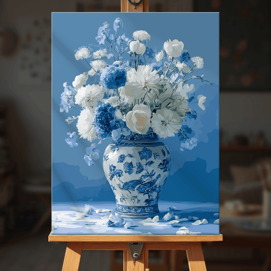 Paint by numbers - Celestial Petals - MyArt