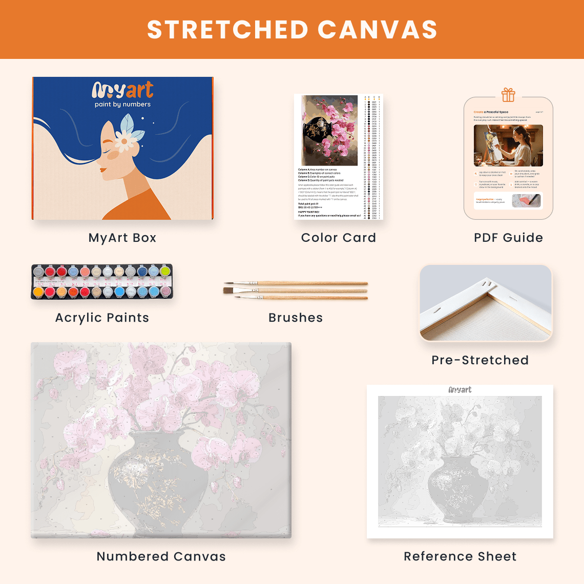 Paint by numbers - Celestial Touch - MyArt