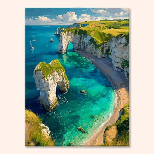 Paint by numbers - Chalk Arch - MyArt