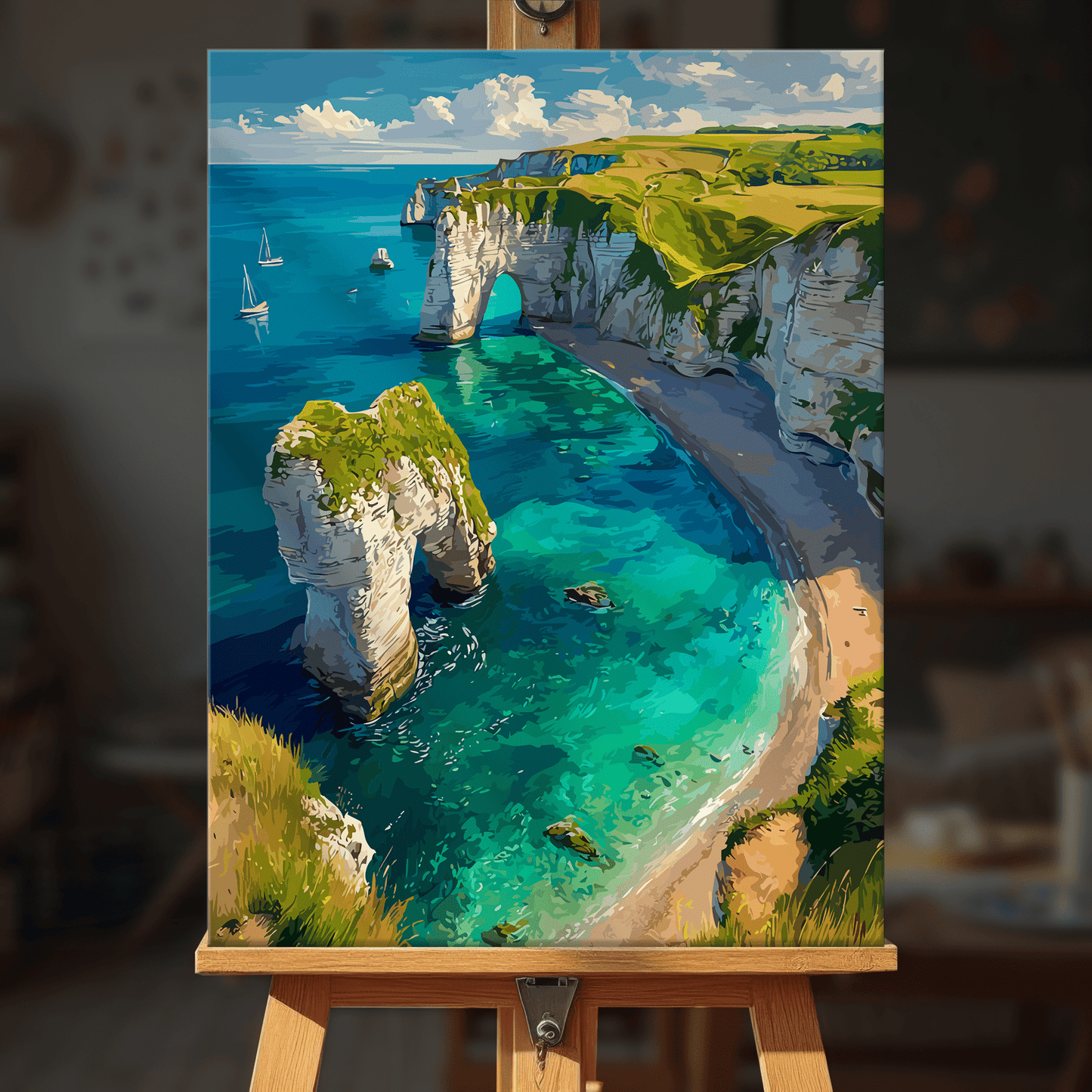 Paint by numbers - Chalk Arch - MyArt
