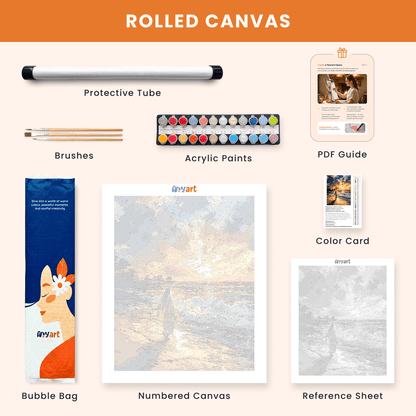 Paint by numbers - Chapel Among Trees - MyArt