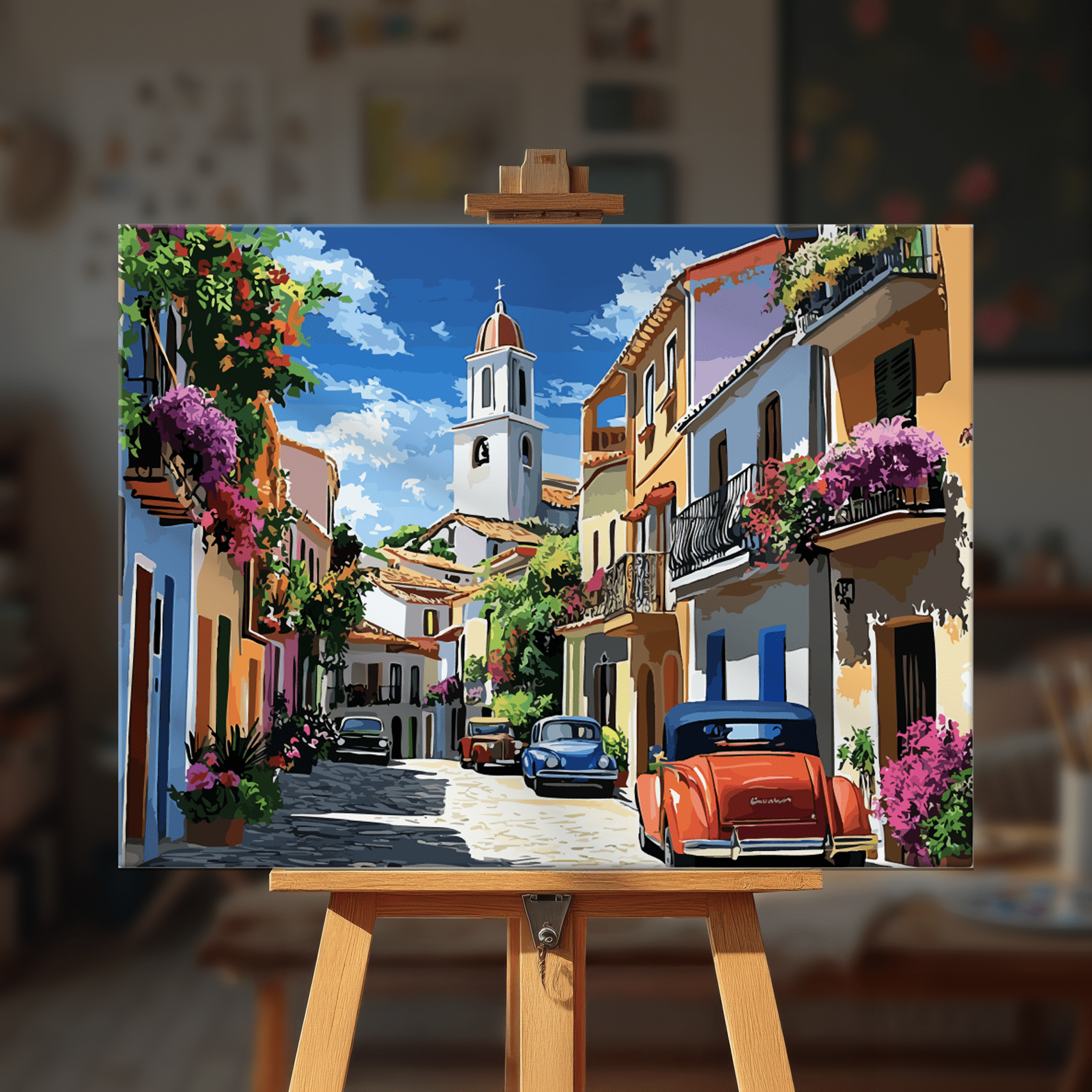 Paint by numbers - Charming Alleys - MyArt