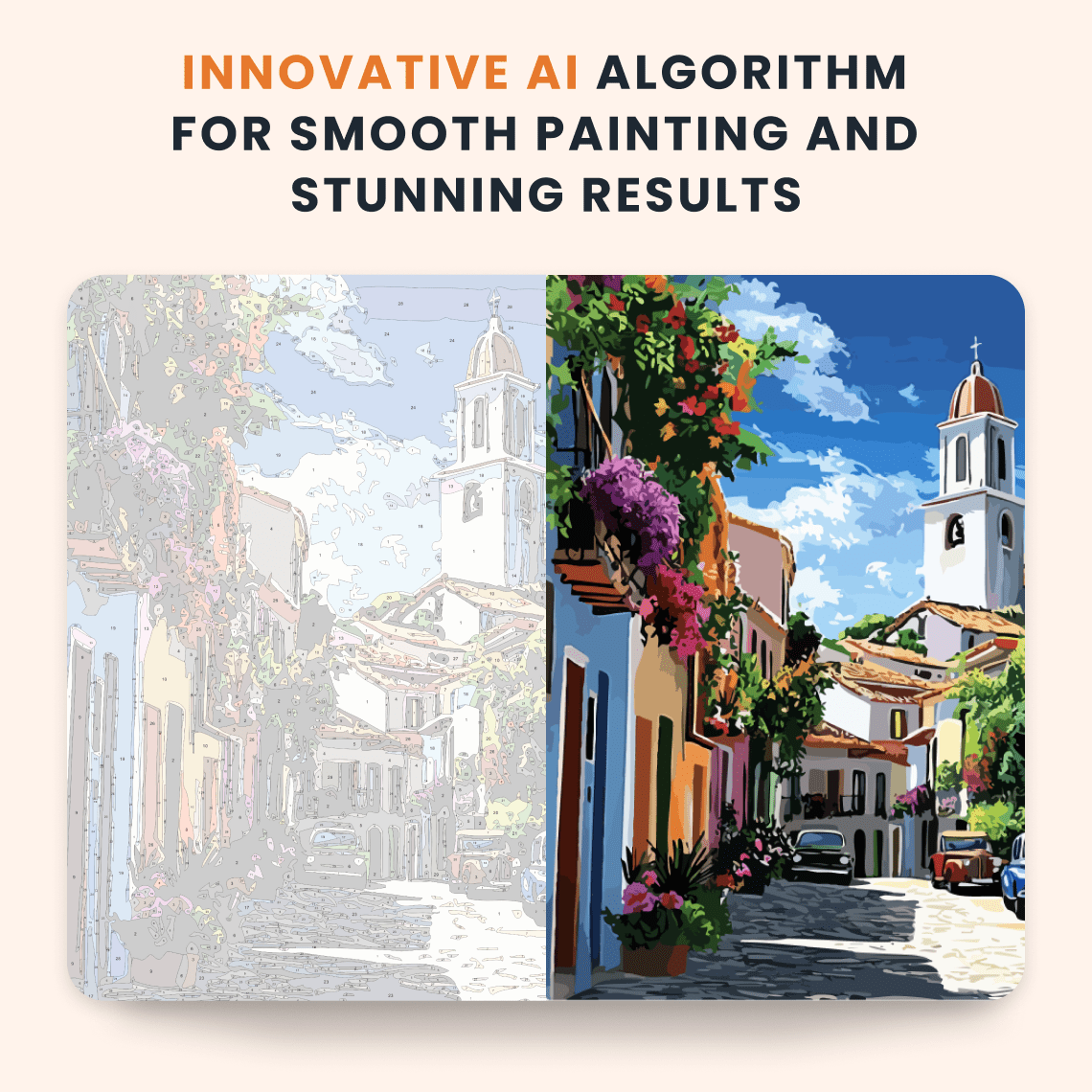 Paint by numbers - Charming Alleys - MyArt