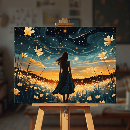 Paint by numbers - Chasing Stars - MyArt