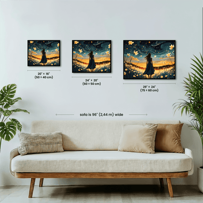 Paint by numbers - Chasing Stars - MyArt