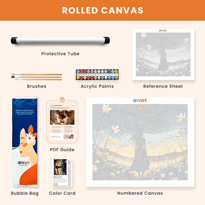 Paint by numbers - Chasing Stars - MyArt