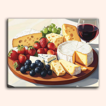 Paint by numbers - Cheese Hour - MyArt
