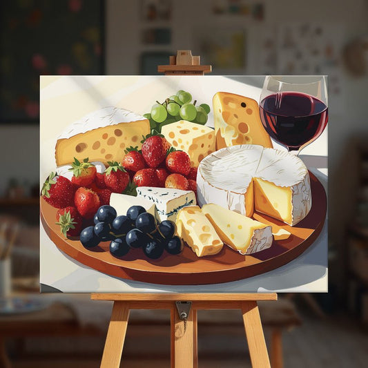 Paint by numbers - Cheese Hour - MyArt