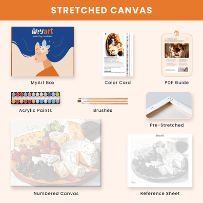 Paint by numbers - Cheese Hour - MyArt