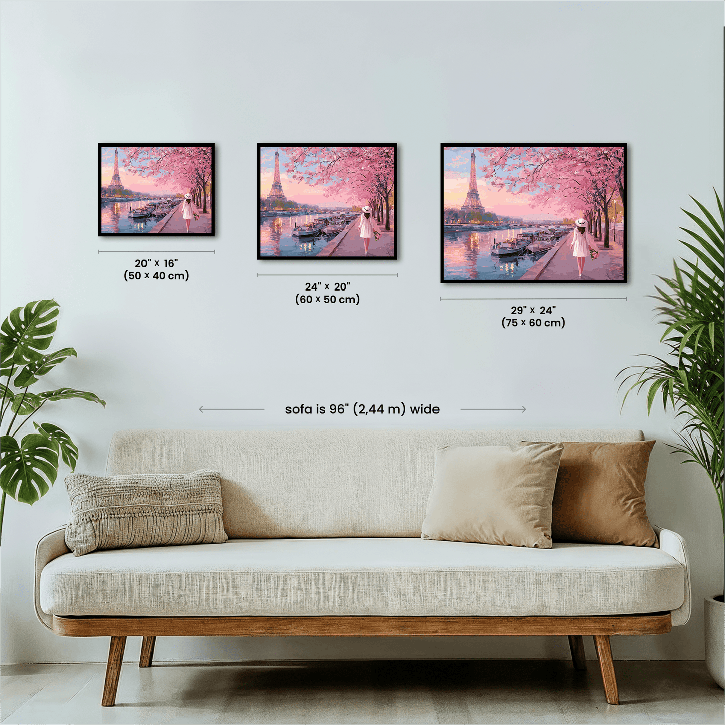 Paint by numbers - Cherry Promenade - MyArt