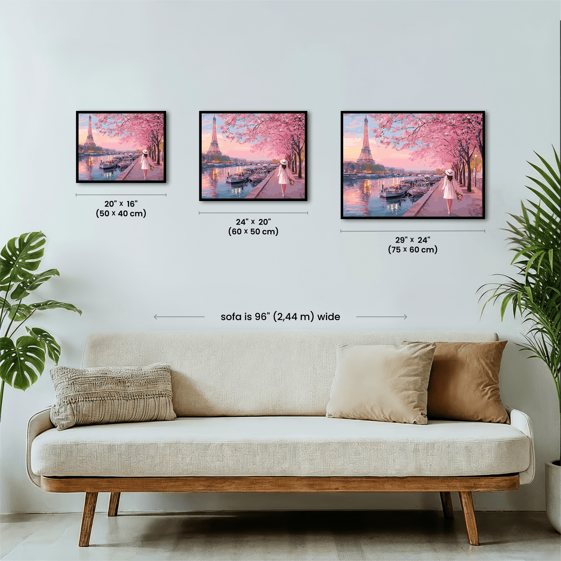 Paint by numbers - Cherry Promenade - MyArt