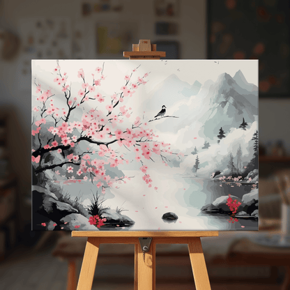 Paint by numbers - Cherry Serenity - MyArt