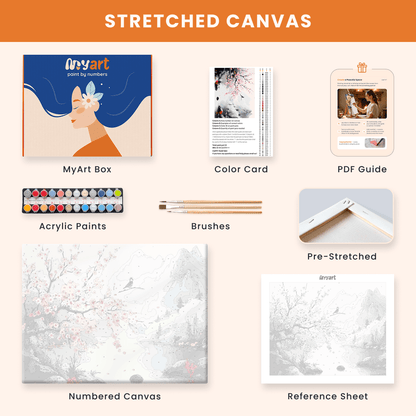 Paint by numbers - Cherry Serenity - MyArt