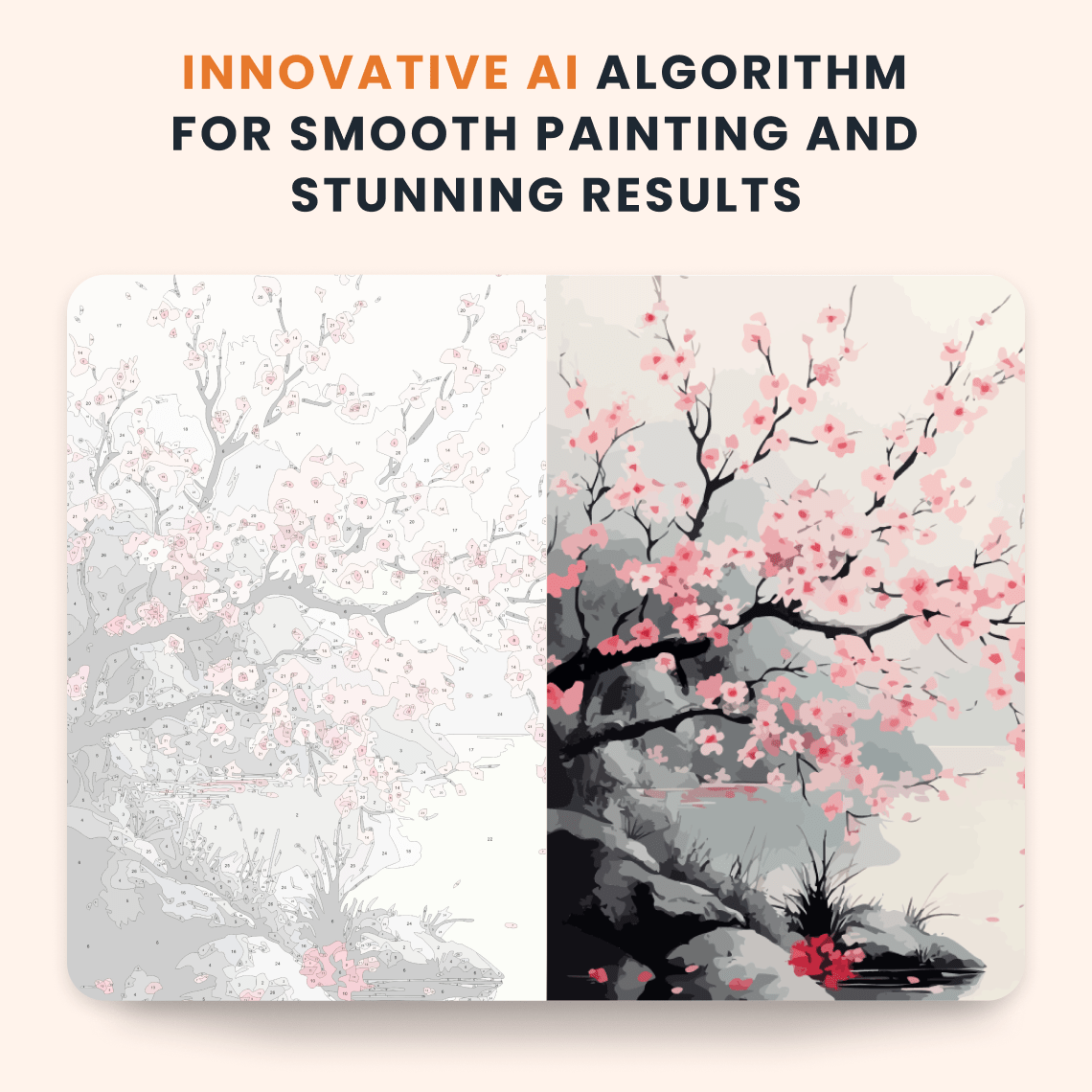 Paint by numbers - Cherry Serenity - MyArt