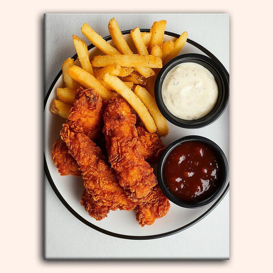 Paint by numbers - Chicken Combo - MyArt