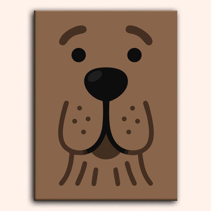 Paint by numbers - Choco Face - MyArt