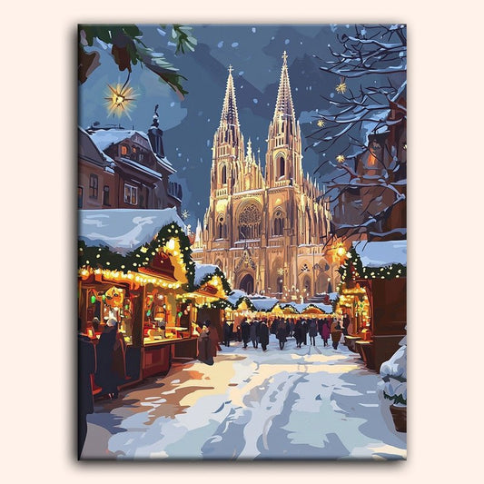 Paint by numbers - Christmas Light - MyArt