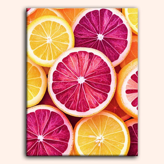 Paint by numbers - Citrus Pop - MyArt