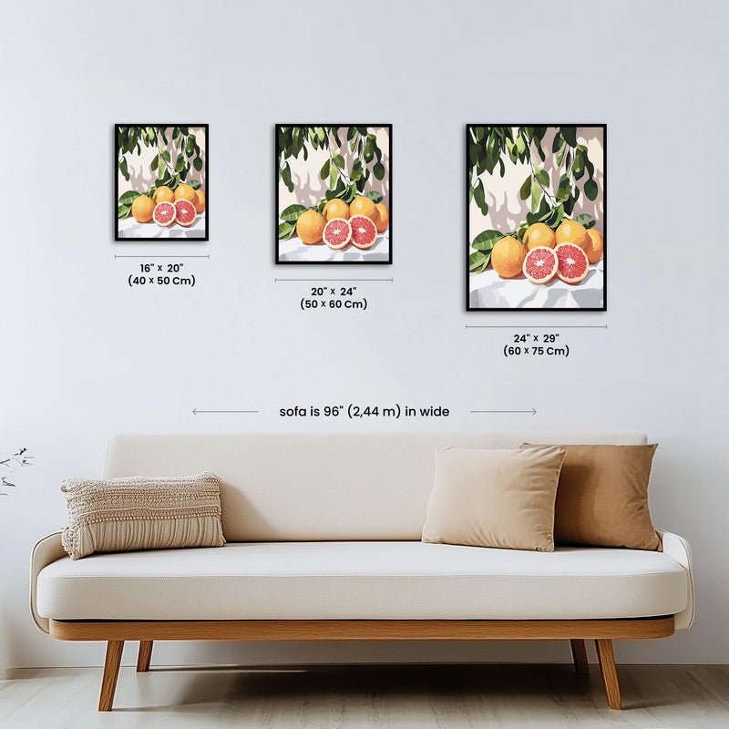 Paint by numbers - Citrus Shade - MyArt