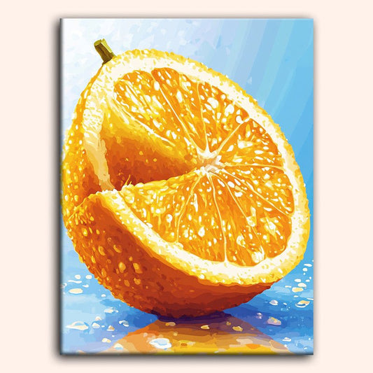 Paint by numbers - Citrus Splash - MyArt