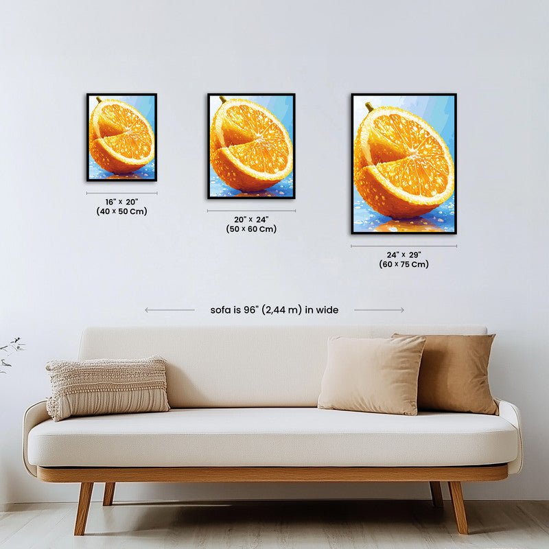 Paint by numbers - Citrus Splash - MyArt