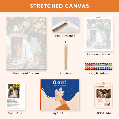 Paint by numbers - Citrus Bliss - MyArt