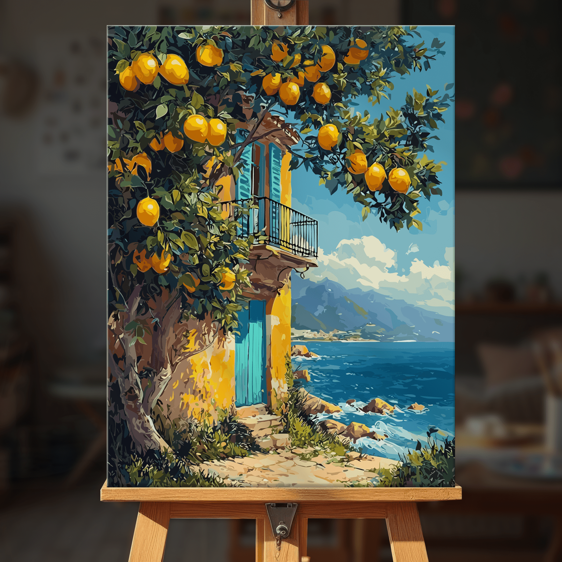 Paint by numbers - Citrus Coast - MyArt