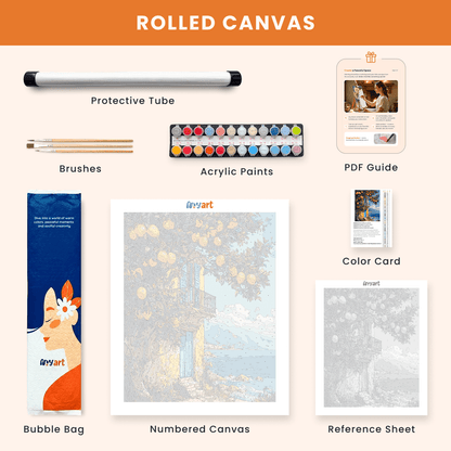 Paint by numbers - Citrus Coast - MyArt