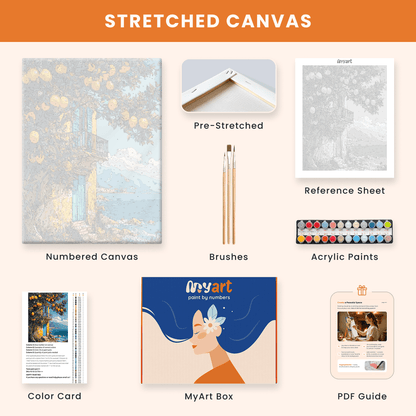 Paint by numbers - Citrus Coast - MyArt