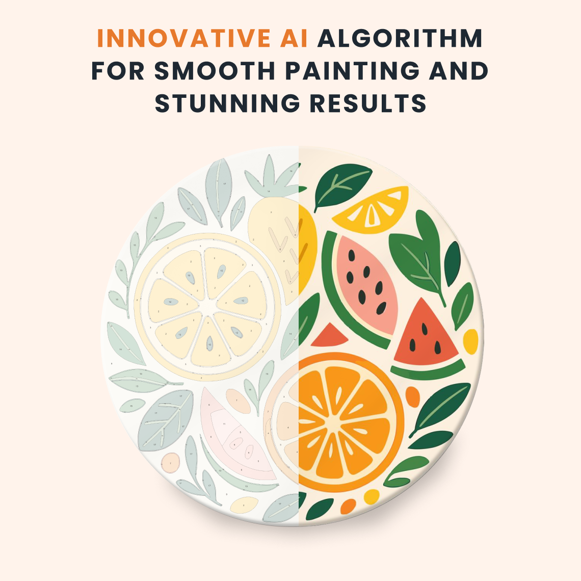 Paint by numbers - Citrus Garden - MyArt