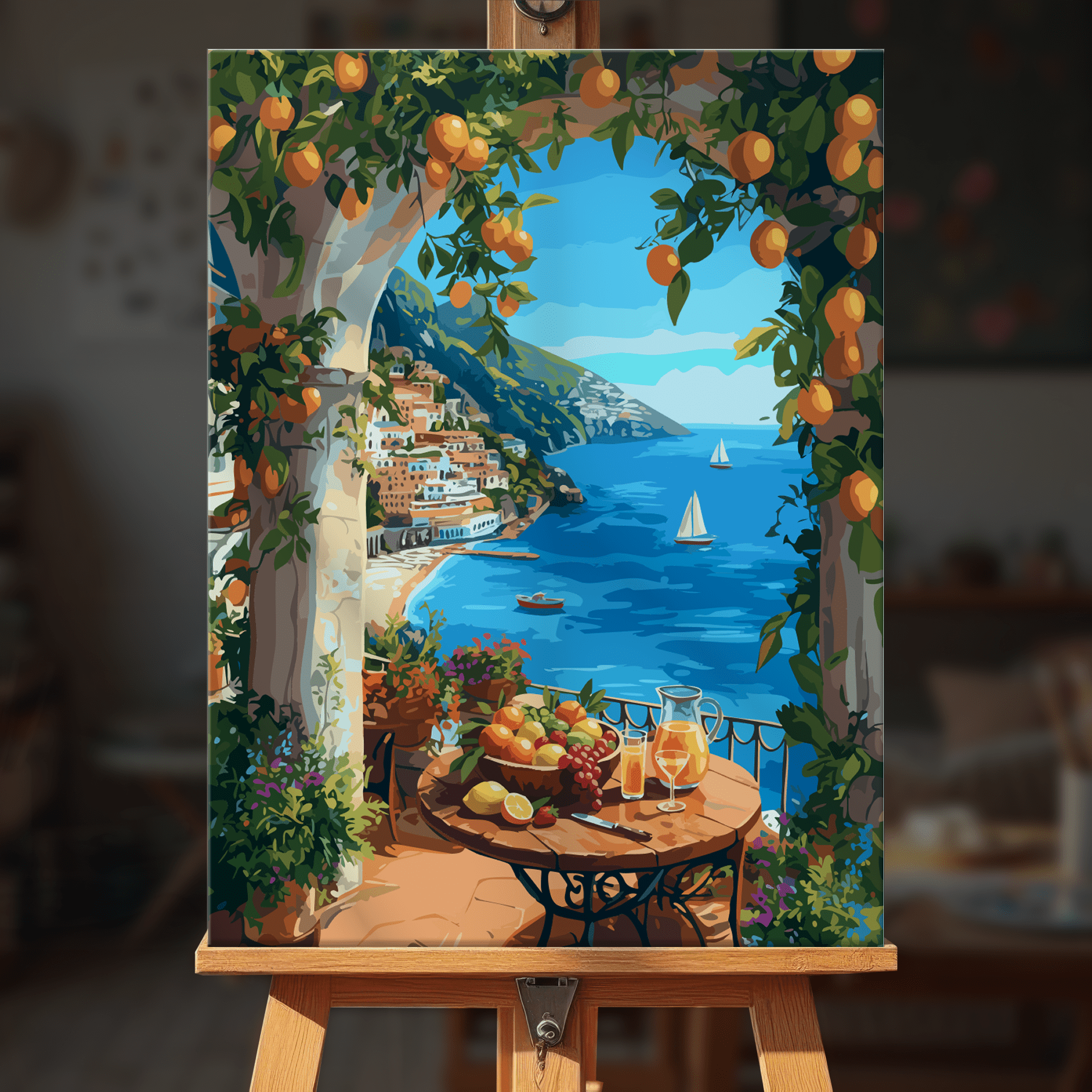 Paint by numbers - Citrus View - MyArt