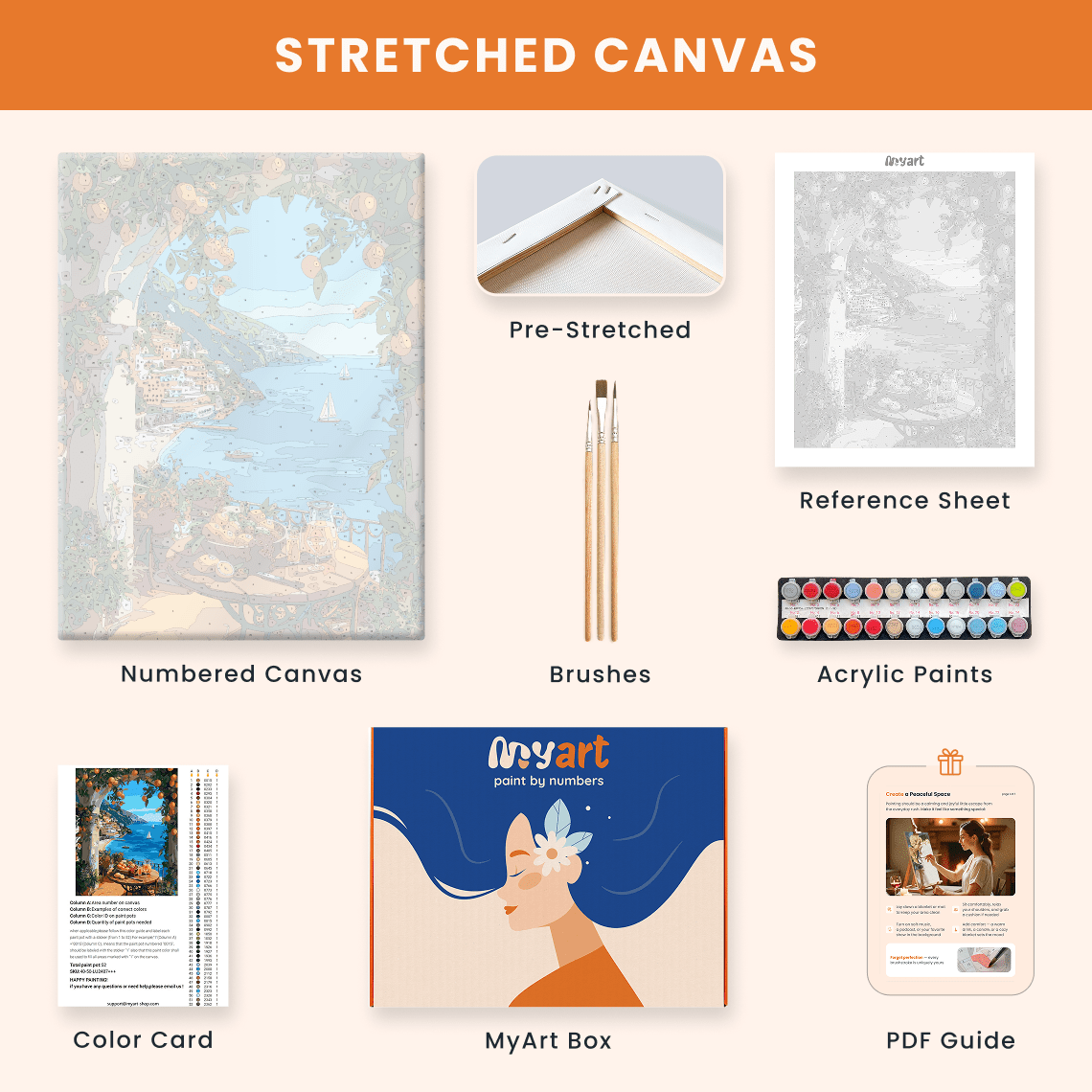 Paint by numbers - Citrus View - MyArt
