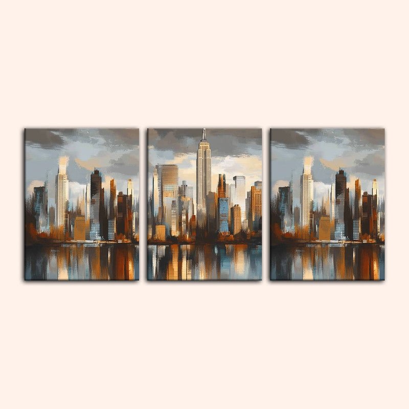Paint by numbers - City Mirrors - MyArt
