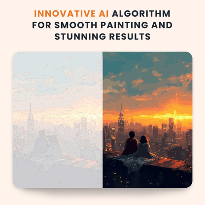 Paint by numbers - City Embrace - MyArt