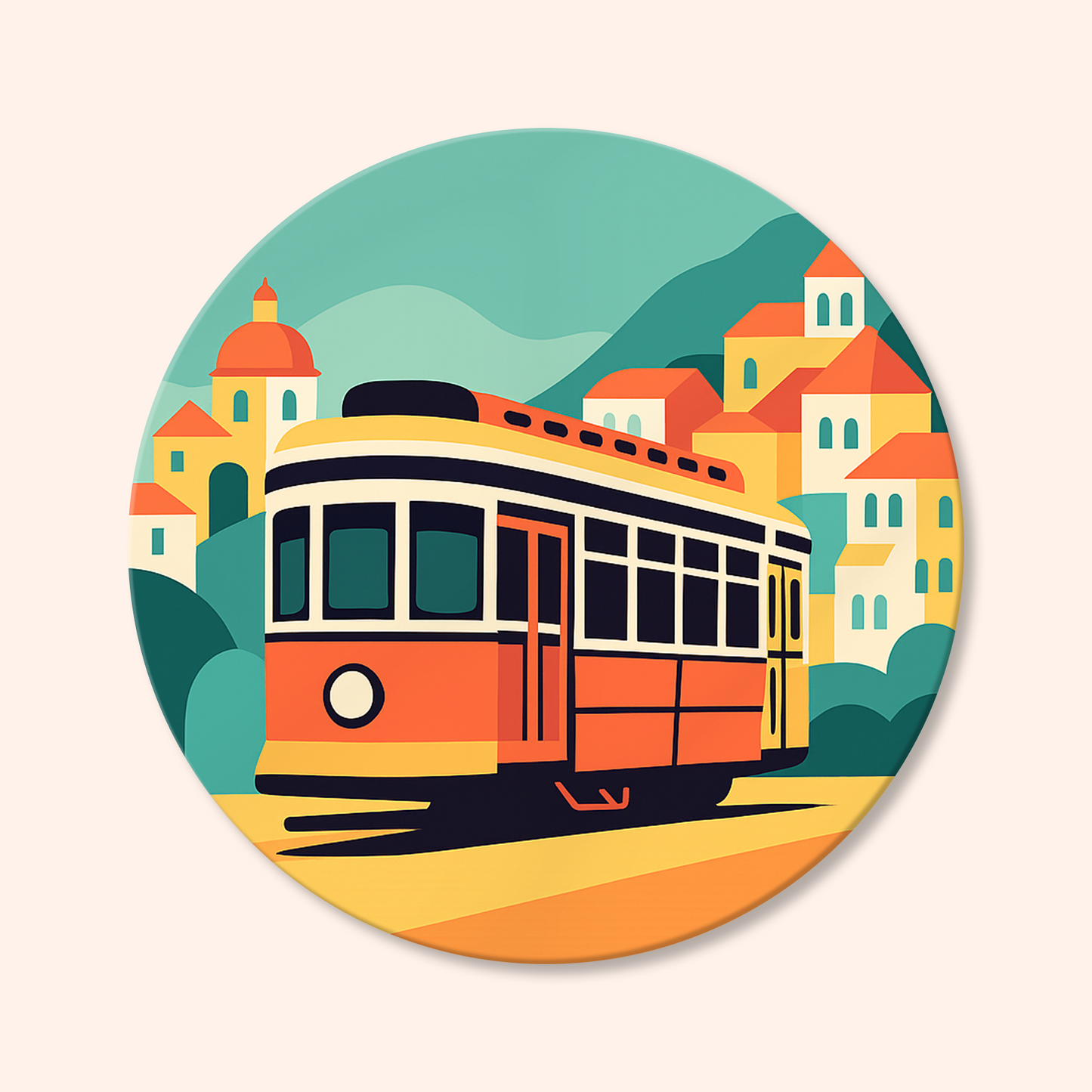 Paint by numbers - City Tram - MyArt