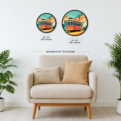 Paint by numbers - City Tram - MyArt