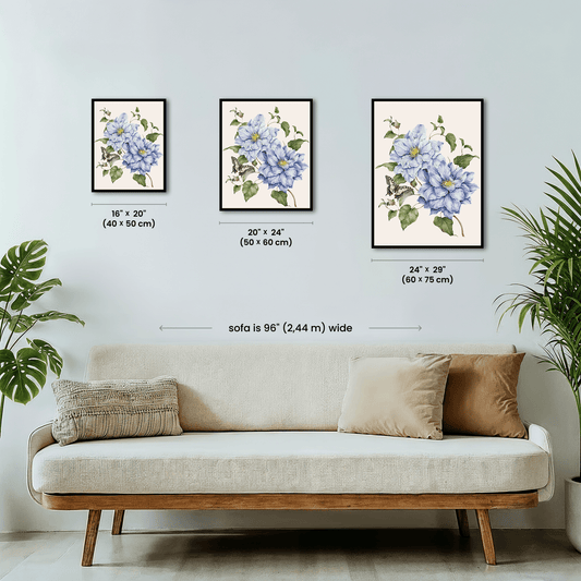 Paint by numbers - Clematis - MyArt