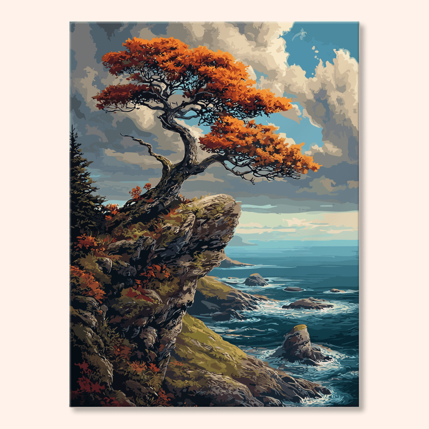 Paint by numbers - Cliff Pine - MyArt