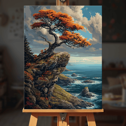 Paint by numbers - Cliff Pine - MyArt