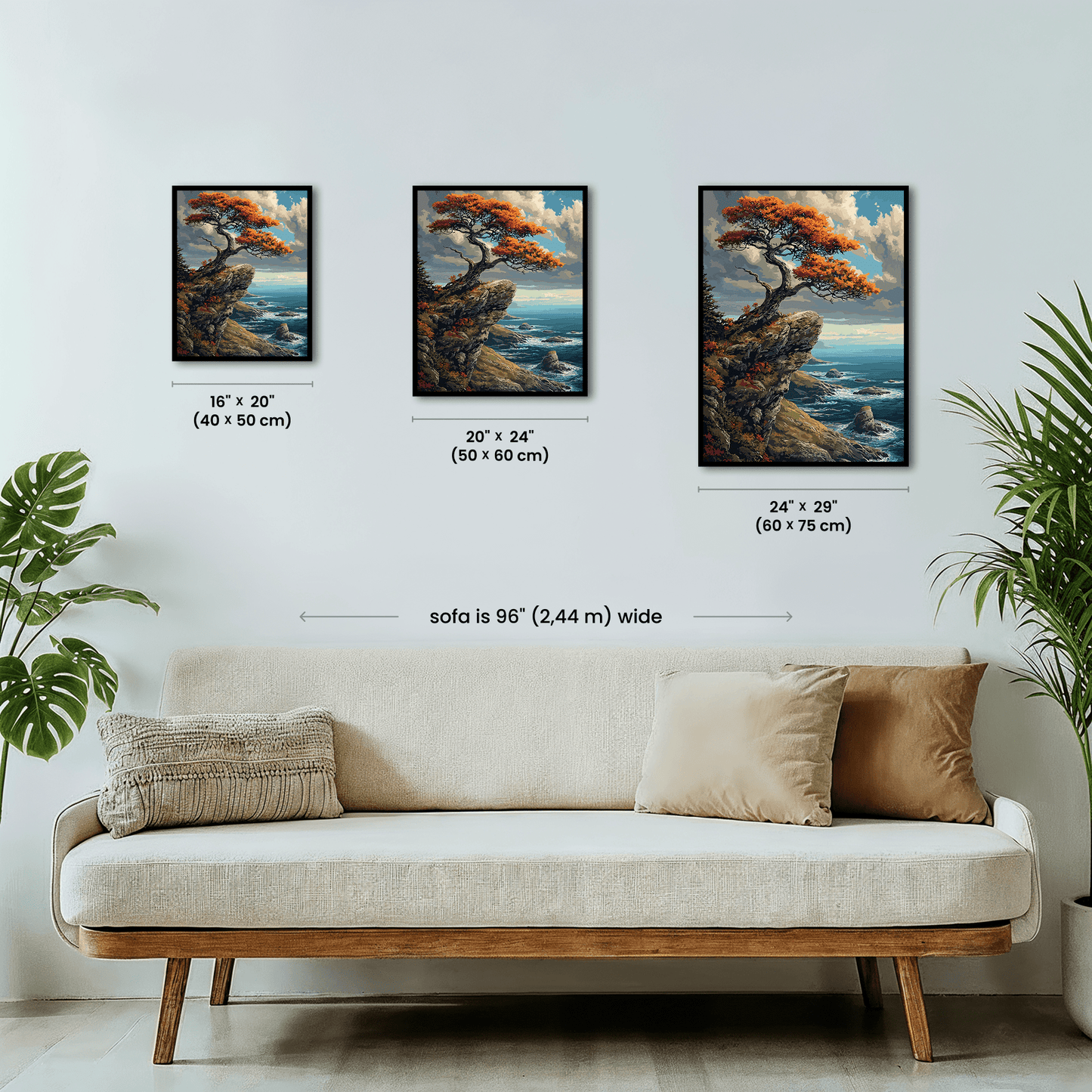 Paint by numbers - Cliff Pine - MyArt