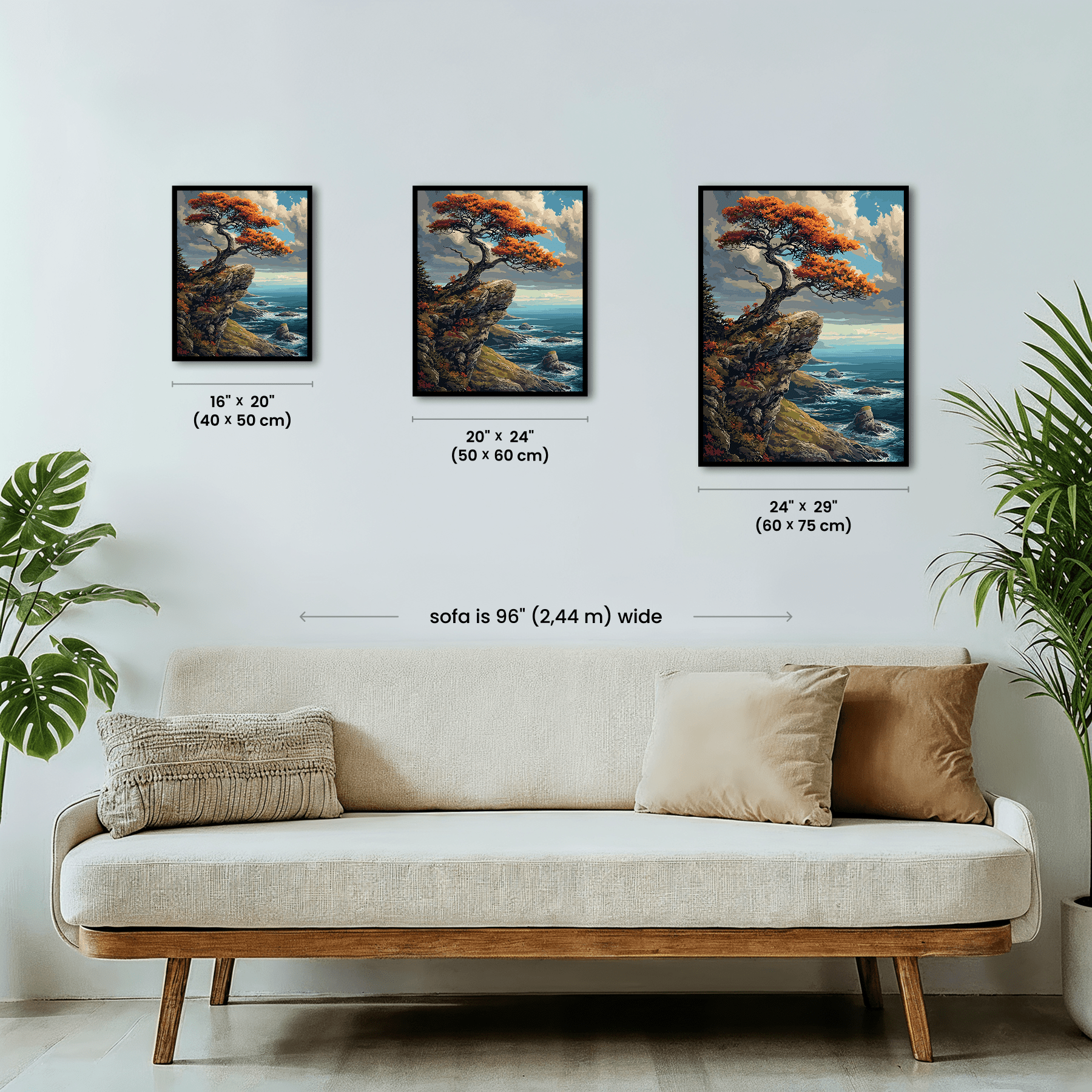 Paint by numbers - Cliff Pine - MyArt